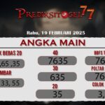 Prediksi Togel Hongkong 19 Februari 2025 di Prediksitogel77 Hari Ini